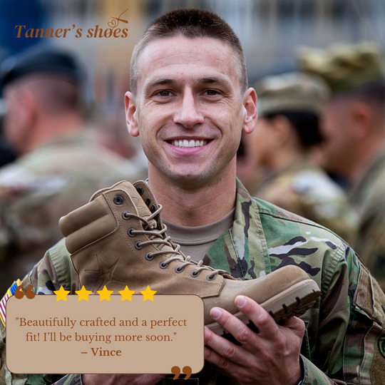 Hugh | Men's High Camouflage Tactical Military Boots