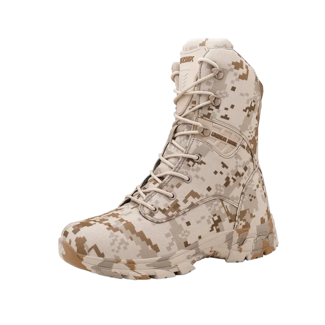 Zack | Men's Durable High-Top Camouflage Military Boots