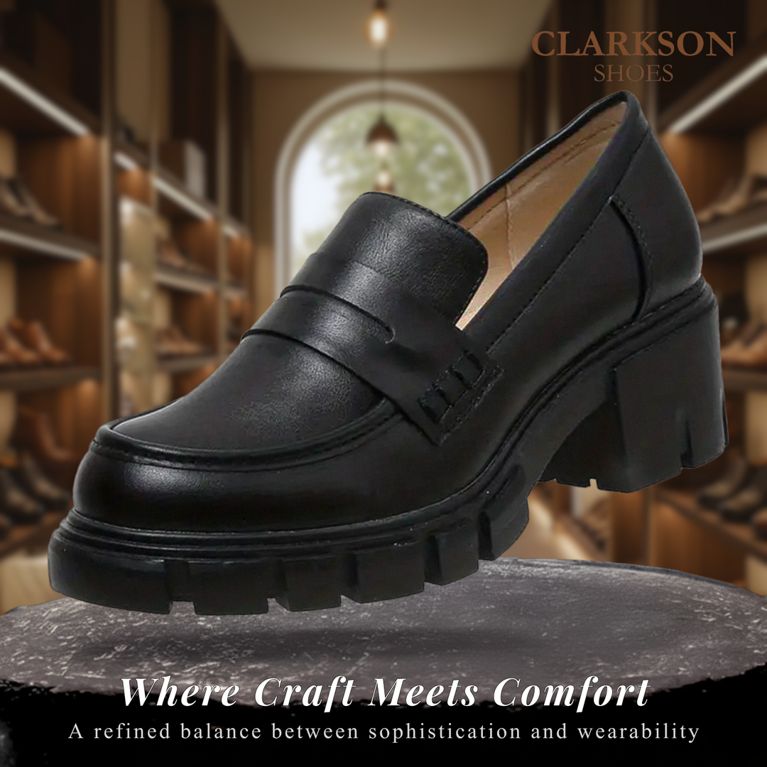 Elanora | Loafers with Chunky Heels for Women