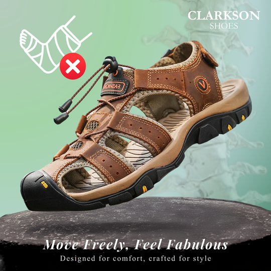 Elijah | Men Flat Orthopedic Sandals