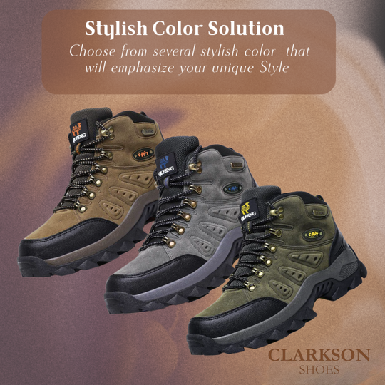 Ethan | Rugged Orthopedic Waterproof Hiking Boots