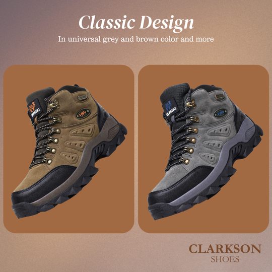 Ethan | Rugged Orthopedic Waterproof Hiking Boots