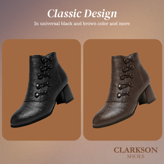 Hazel | Chunky Ankle Boots