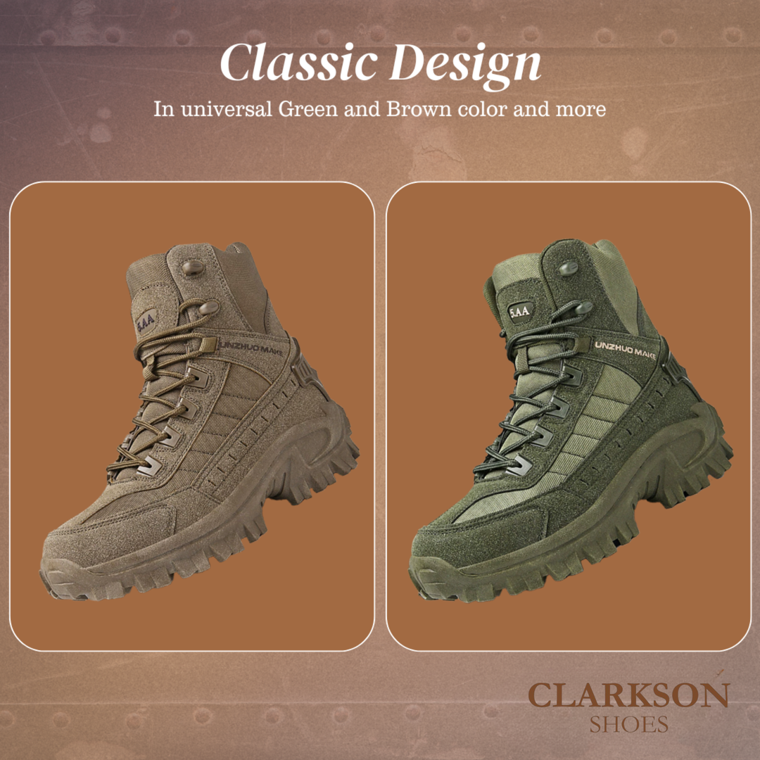 Xeno | Men's Shock Absorbing Non-slip Military Boots