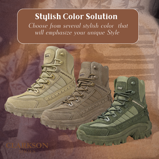 Xeno | Men's Shock Absorbing Non-slip Military Boots