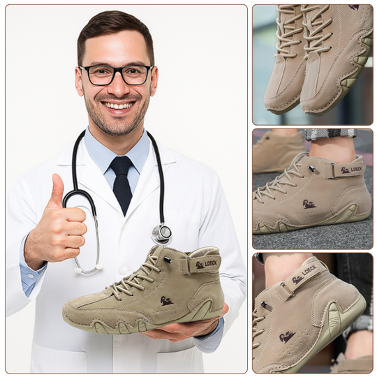 Darren | Men's High Top Orthopedic Casual Shoes