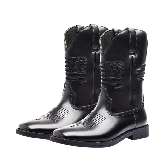 Leo | Western Style Stitched Boots
