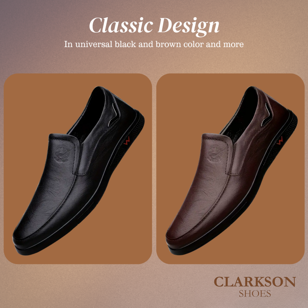 Aiden | Casual Leather Slip-on Shoes