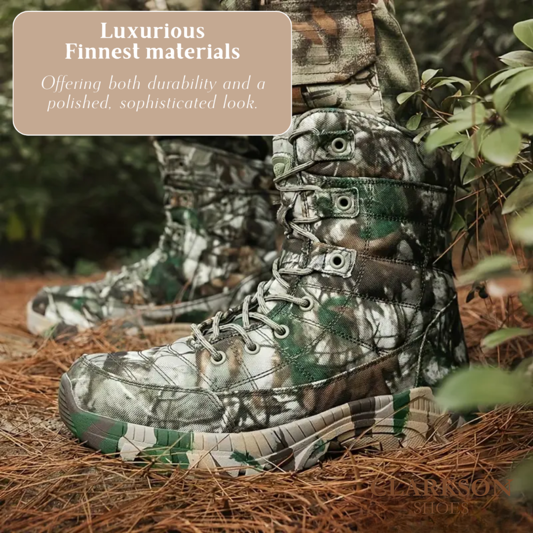 Arjun | Men's High Camo Durable Boots