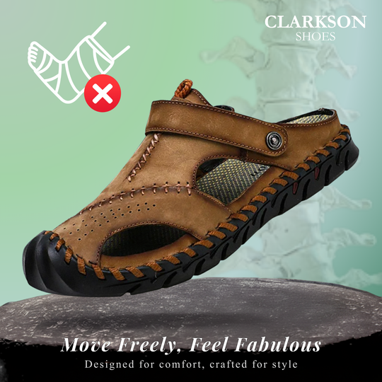 Carter | Classic Men Soft Orthopedic Sandals