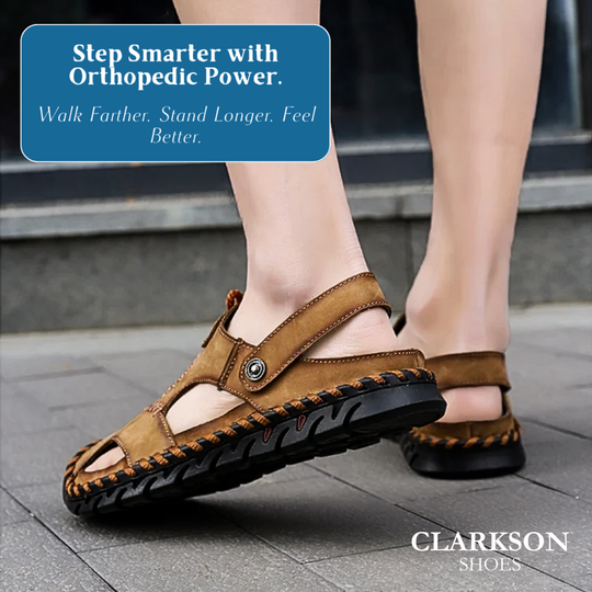 Carter | Classic Men Soft Orthopedic Sandals