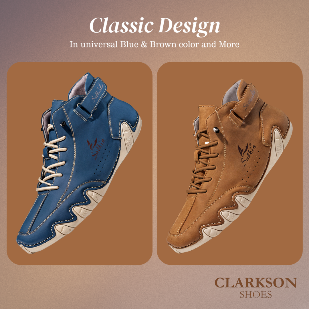 Collerina | Comfortable Orthopedic High Shoes Made of Faux Leather