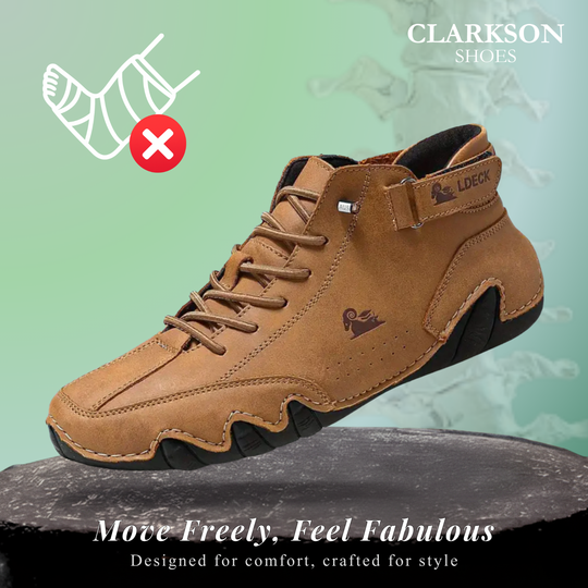 Darren | Men's High Top Orthopedic Casual Shoes