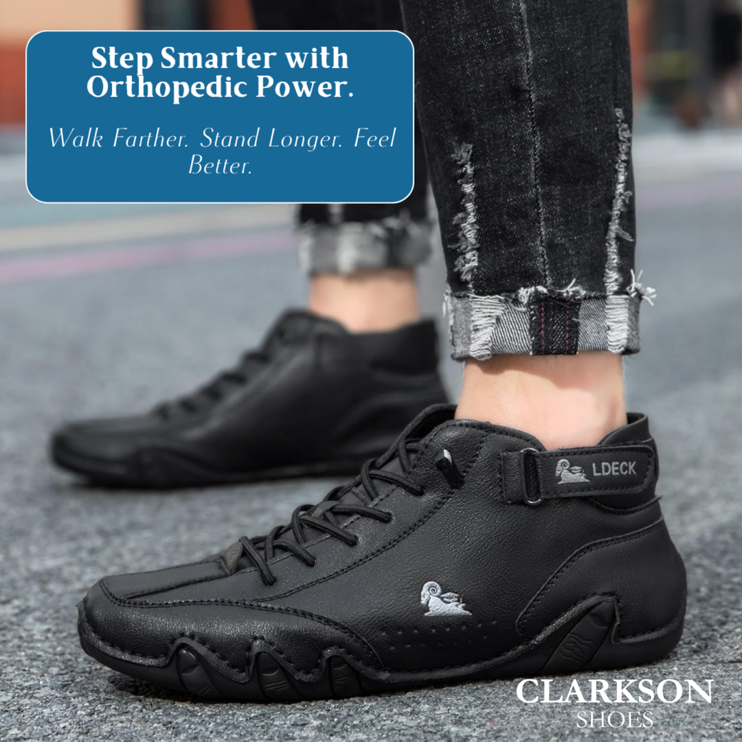 Darren | Men's High Top Orthopedic Casual Shoes