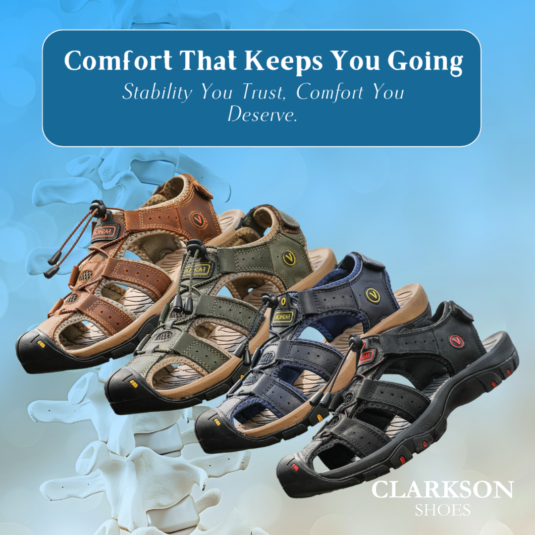 Elijah | Men Flat Orthopedic Sandals