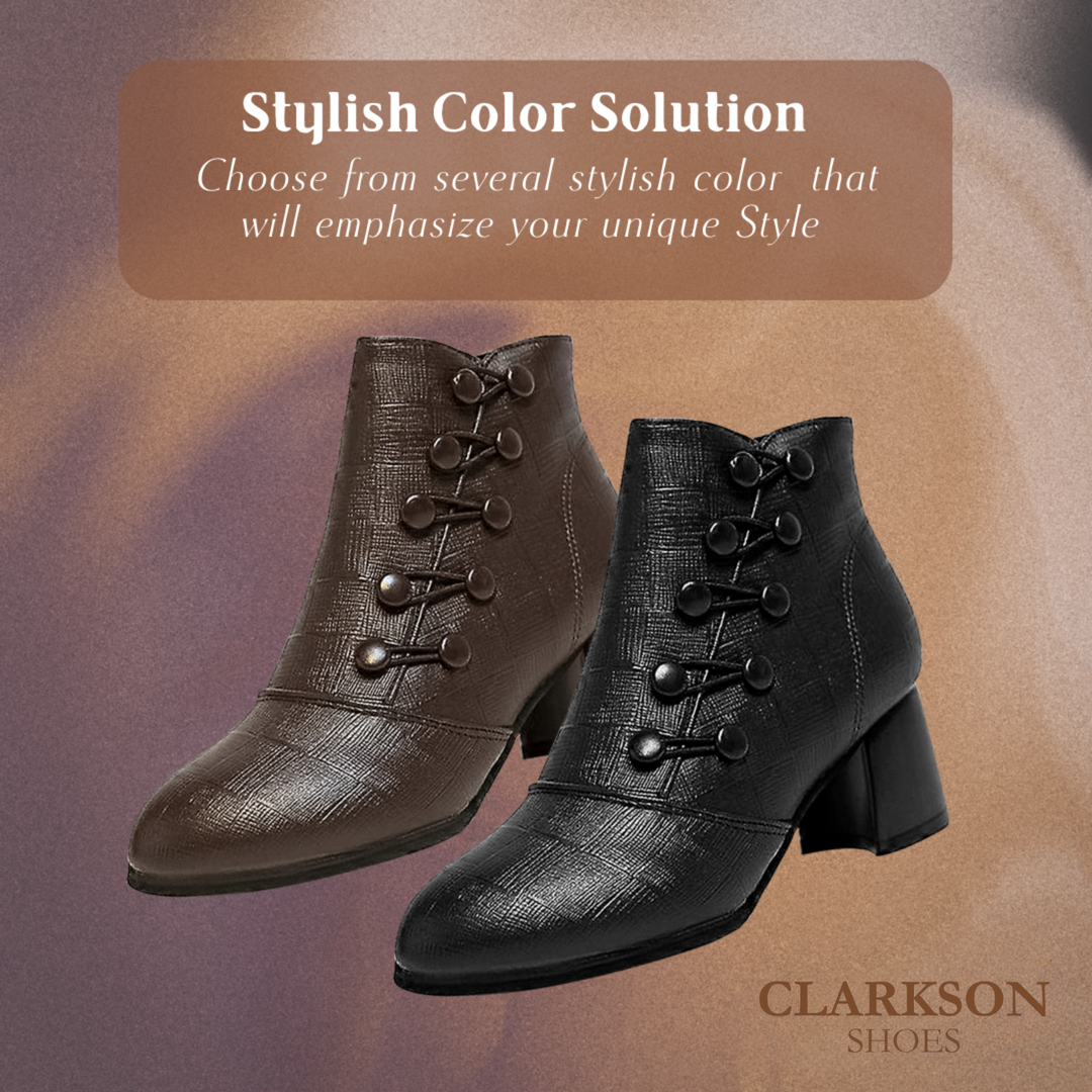 Hazel | Chunky Ankle Boots