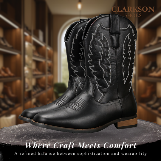 Jakob | Classic Mid-calf Western Boots