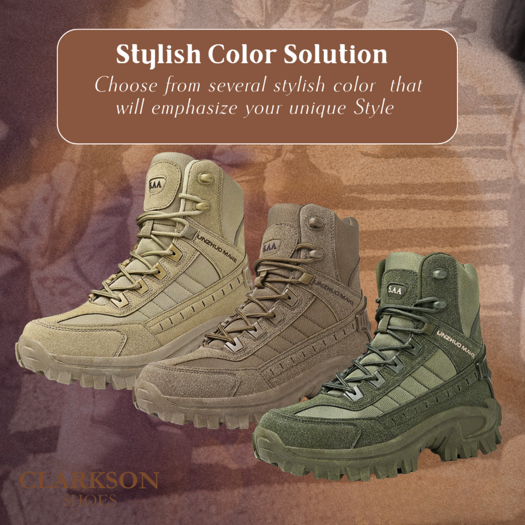 Xeno | Men's Shock Absorbing Non-slip Military Boots